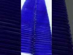 Tùy chỉnh thời trang hiện đại Kính nghệ thuật Đèn chùm Led Amber Mặt dây chuyền trang trí rõ ràng