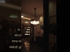 Chiếc đèn chùm alabaster hiện đại