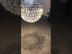 Nghệ thuật cao cấp Modern Acrylic Chandelier cho các căn hộ sang trọng