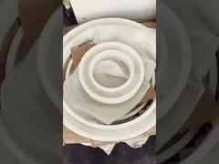 Ách đèn hình tròn alabaster