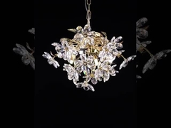 Creative Glass Flower Chandelier Rustproof Modern Flower Chandelier Những chiếc đèn chùm hoa không rỉ sét