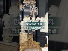 Đèn chùm nến K9 pha lê