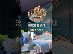 Tòa án châu Âu cao cấp Luxury Crystal Candle Chandelier Đèn rực rỡ