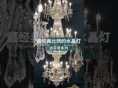 LED E14 Đèn chùm nến pha lê trần Đèn chống nước chống bụi bẩn