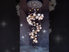 Đèn treo LED tròn tùy chỉnh cho trang trí nơi công cộng lớn
