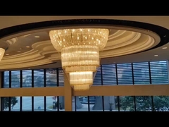 Cửa hàng đồ trang sức Trần nhà Đen xanh đá rơi làm bằng tay Blowing Icecles Custom Stalagite Chandelier Hotel L