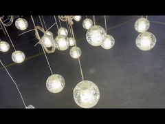 Đá cổ ngọc trai Buddha Glass Ball Villa Khách sạn Thiết kế sáng tạo sang trọng Chiếc đèn chùm cao cấp Không chuẩn