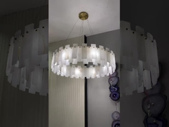 Dự án khách sạn lớn tùy chỉnh Đế chế vàng Pháp Crystal Chandelier