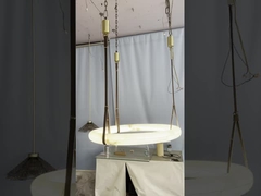 Villa Hollow phòng khách Full Copper Chandelier Không khí Đèn sang trọng High-End Flower Lamp Custom