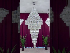 Phòng bán hàng bàn cát hạt tinh thể vải hội trường đèn chùm tùy chỉnh khách sạn biệt thự trung tâm mua sắm dup