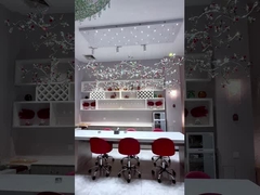 Dự án phi tiêu chuẩn Khách sạn Lobby Club Vàng kính treo trang trí Khách sạn Banquet Hall trang trí