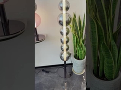 Đèn chùm trần LED sang trọng nghệ thuật 1 mảnh đèn treo thủy tinh đèn chùm thủy tinh thổi tay vàng Cryst