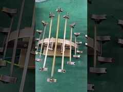 Đèn chùm quả cầu thủy tinh bong bóng đa màu pha lê trang trí hiện đại, dùng cho bàn sảnh khách sạn, đám cưới