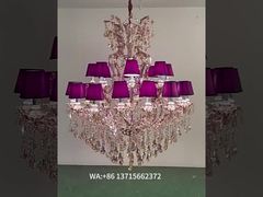 Đèn chùm trần trong nhà Phòng khách Phòng ăn Sang trọng hiện đại Đồng thau Thép không gỉ