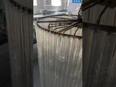 Trang trí đám cưới Thép không gỉ ống đèn chùm có thể được tùy chỉnh khách sạn hiện đại