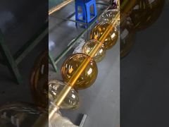 Khách sạn Chandelier sang trọng hình chữ nhật tinh thể treo dây chuyền ánh sáng cầu thang hoa đèn trần