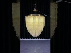 Dự án tùy chỉnh Thiết kế nội thất Khách sạn Villa cửa hàng gia đình Ginkgo Leaf Ceramics Pendant Lamp