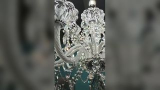 Đèn mặt dây chuyền bằng kính lá hiện đại tùy chỉnh Biệt thự Sảnh khách sạn Dự án Kết cấu xoắn
