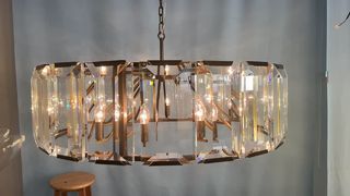 Đèn chùm thạch cao tối giản hiện đại Phòng khách Đèn chùm Ánh sáng Biệt thự sang trọng Ăn uống