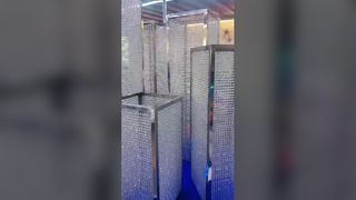 Đèn chùm thạch cao bằng đồng thau hiện đại cho phòng ăn