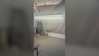Đèn LED tiếp tân văn phòng màu đen phổ biến Ánh sáng mặt dây chuyền xoắn ốc sáng tạo Nhà hàng khách sạn Mặt dây chuyền sóng đèn
