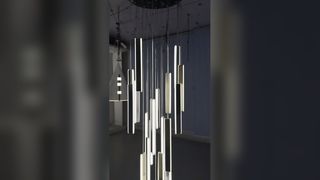 Đèn LED OEM Hoa thủy tinh Đèn trần Độ sáng mềm Chống mài mòn