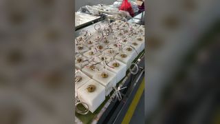 Đèn treo Alabaster trắng