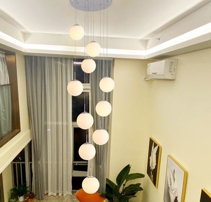 Cụm bóng thủy tinh Ordic Đèn chùm hiện đại Đèn treo E27 ODM