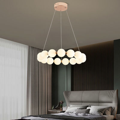 Đèn chùm vòng hiện đại 4500K Magic Bean Chandelier Roto Moulding