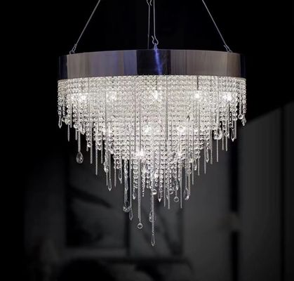 Ánh sáng thông minh Đèn treo tùy chỉnh Đèn đèn giọt mưa tinh thể AC110V
