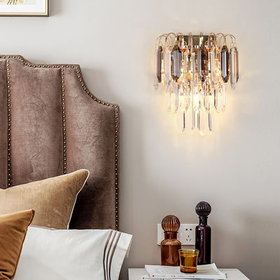 Đèn tường kính đương đại 22 * ​​28cm Đèn tường pha lê K9