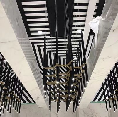 LED 3W Mặt dây chuyền tùy chỉnh Đèn mặt dây chuyền màu đen mờ hiện đại Chống gỉ