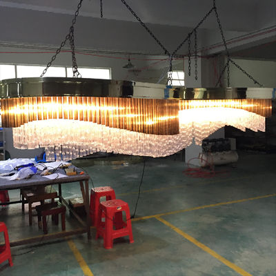 Đèn đuôi ngoài trời kích thước lớn tùy chỉnh dự án Đèn đuôi tùy chỉnh đèn chùm