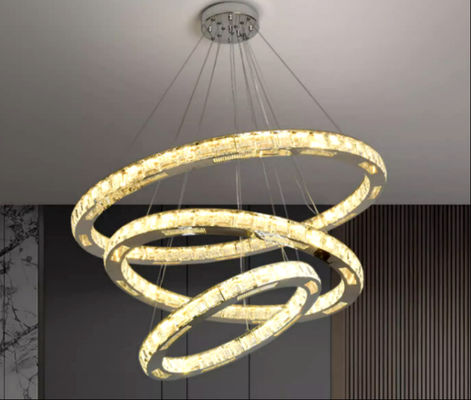 Đèn chùm hình tròn hiện đại có thể điều chỉnh Đường kính 50 cm / 19,7 inch