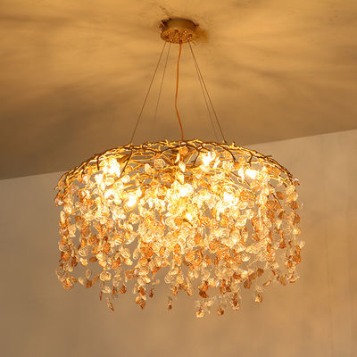 Đèn trần sang trọng bằng kim loại vàng 40W để trang trí nhà cửa