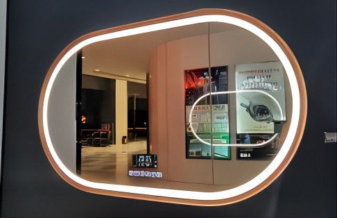 Gương chiếu sáng hình bầu dục hiện đại 24W 36W 45W 4200K OEM ODM