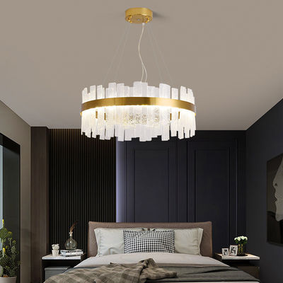 Máy điều khiển từ xa kính đèn chùm tinh thể hiện đại Xét chrome đánh bóng