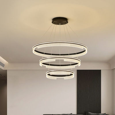 Vật liệu kim loại đánh bóng LED Đèn đèn tròn đương đại 20 - 30m2