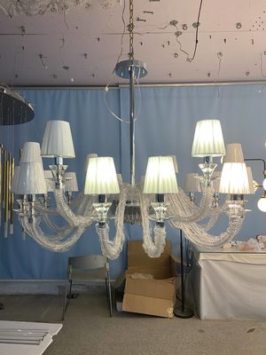 Custom OEM ODM Clear Crystal Chandelier Phong cách cổ điển và phổ biến