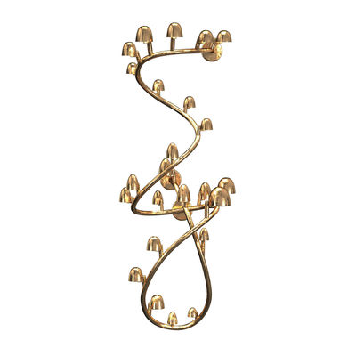 Nghệ thuật và thiết kế chức năng tùy chỉnh Modernist đồng đèn chùm 110 - 240V