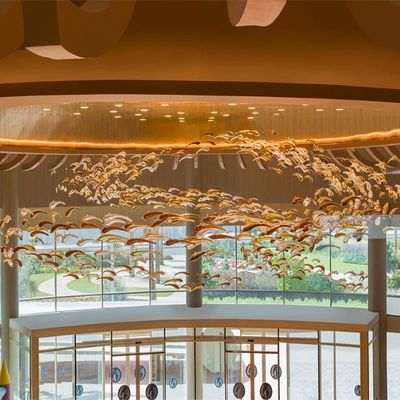 Glaze Art Ocean Theme Glass Fish Chandelier Creative Decorative Chandelier (Thiết kế nghệ thuật thủy tinh)