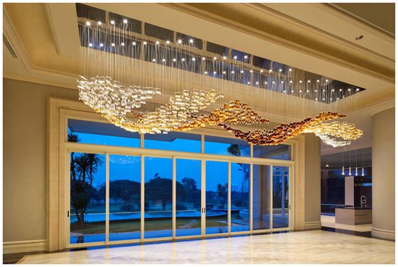 Nghệ thuật Modern Glass Chandelier Thiết kế Chandelier độc quyền cho Nhà hát và Nhà hát Opera