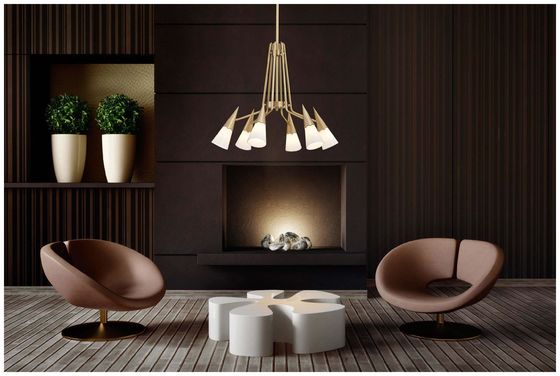 Phong cách nghệ thuật hiện đại Đèn đèn chùm tùy chỉnh phù hợp với các không gian khác nhau