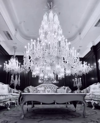 Trang trí nhà Chandelier tinh thể Hobby Lobby Chandelier trắng