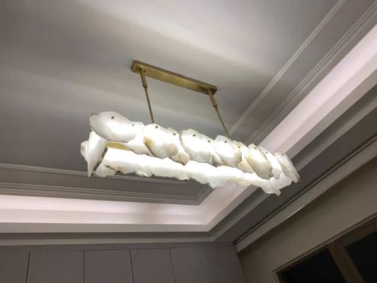 Đèn trần trang trí hiện đại Nghệ thuật đẹp Ánh đèn thủy tinh Đèn đèn lồng cho phòng khách Phòng ăn