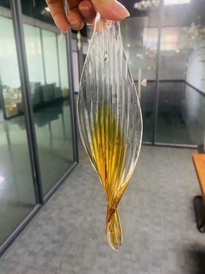 Dự án tùy chỉnh Phòng khách sạn kính lớn đèn chùm LED hiện đại