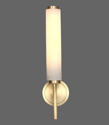 Đèn tường LED Alabaster hiện đại Phòng khách sạn Phòng khách Phòng ngủ Đèn tường đồng