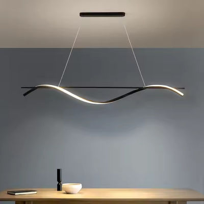 Tính cách sáng tạo tối giản hiện đại đơn giản nhà LED bàn thanh một từ dài thanh