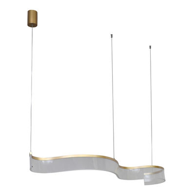 Modern Luxury Guide Spiral LED Chandelier Cho phòng khách phòng ngủ