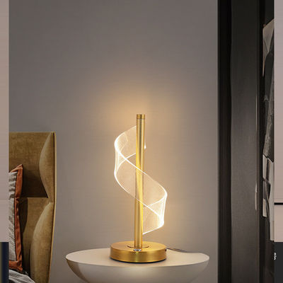 Đèn bàn trang trí Acrylic hiện đại Phòng mô hình Phòng khách sạn Phòng ngủ Bên giường Đèn bầu không khí Đọc